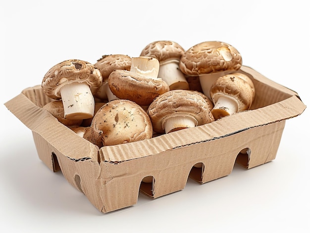 Mushrooms champignon in bowl on a table