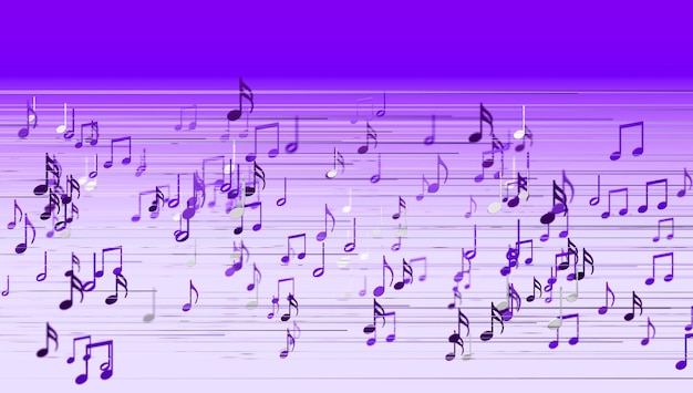 Music background design Musical writing Songs and melody concept