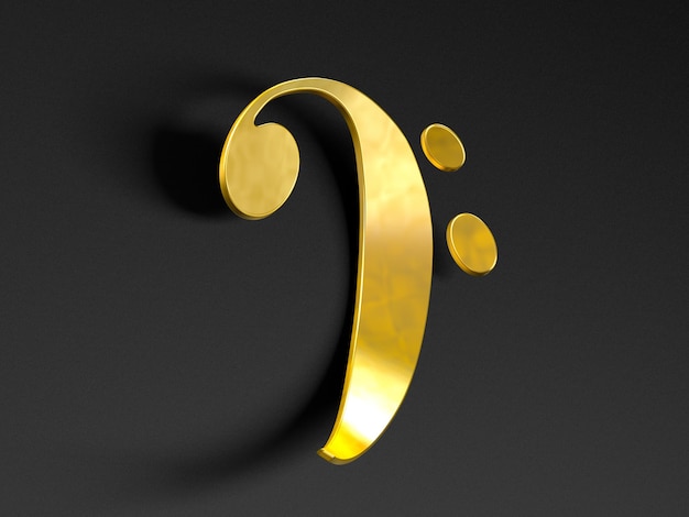 music background golden musical notes on black background song and melody concept