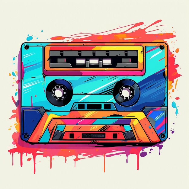 Photo music cassette