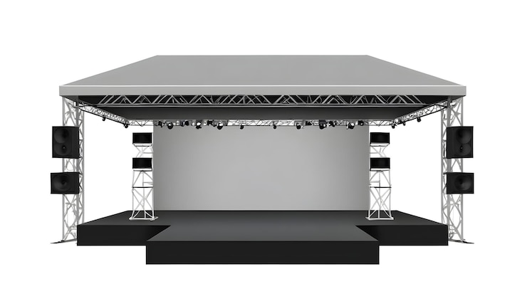 Photo 뮤직 이벤트 콘서트 모크 업 무대 리 6
