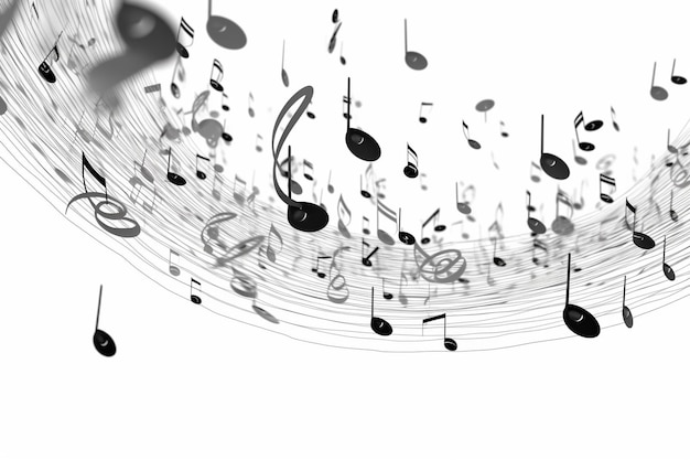 Photo music note illustration