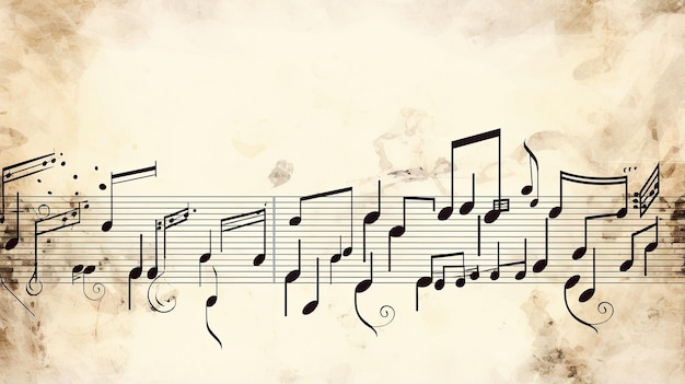 Photo music notes