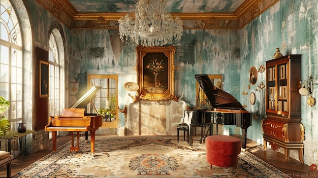 Music Room wallpaper ar 169 Job ID de4c472974f54288883c611568070ecf