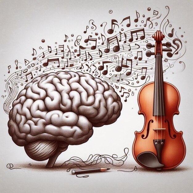 Photo musical brain