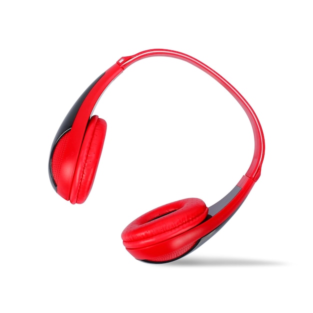 Musical equipment Red headphone