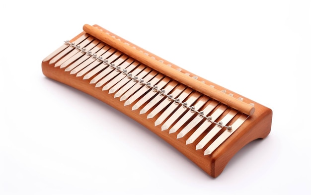 Musical Instrument on White Background