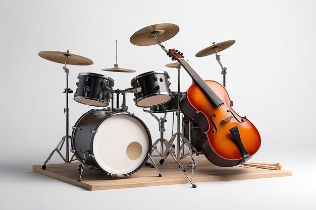 Musical Instruments Mockup