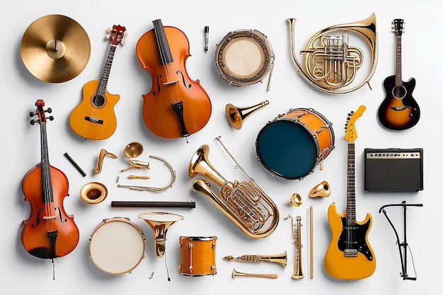 Musical Instruments Mockup