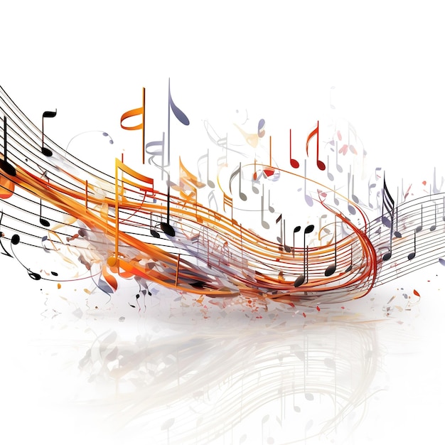 musical notes background