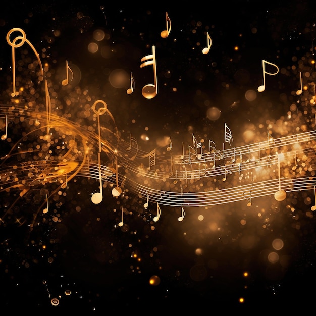 musical notes background