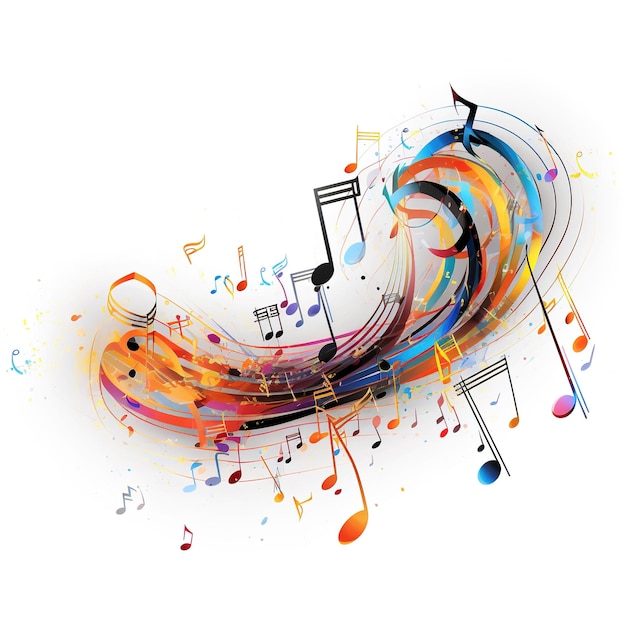 musical notes background