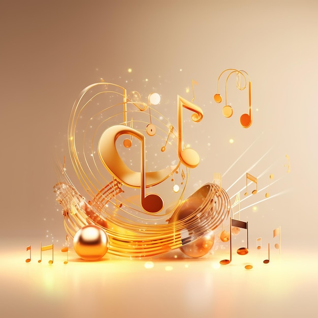 musical notes background