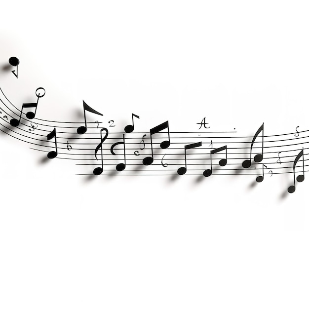 musical notes background