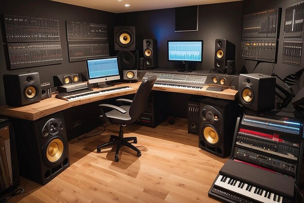 Musical Theme Home Studio