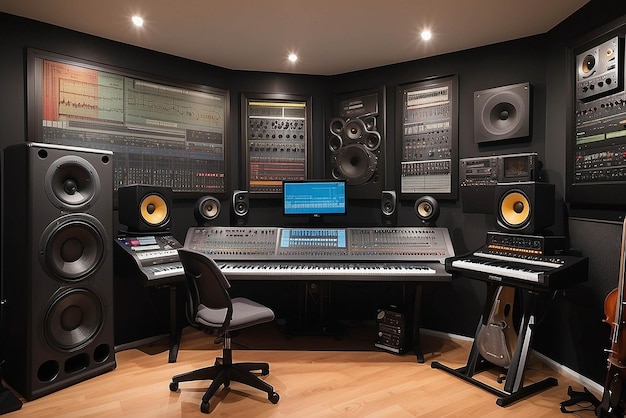 Musical Theme Home Studio