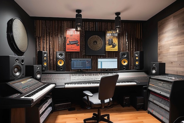 Musical Theme Home Studio