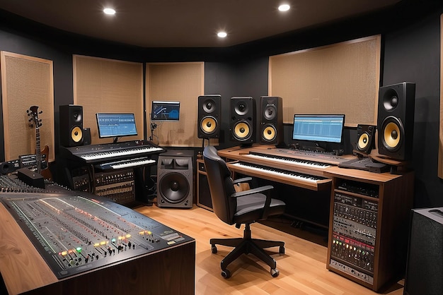 Musical Theme Home Studio