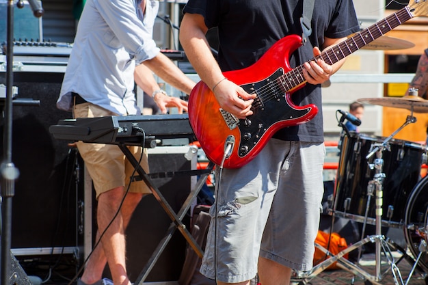 Musicians in concert