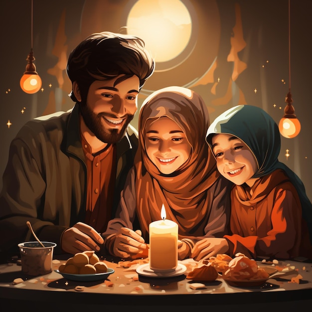 Muslim Family Iftar Party