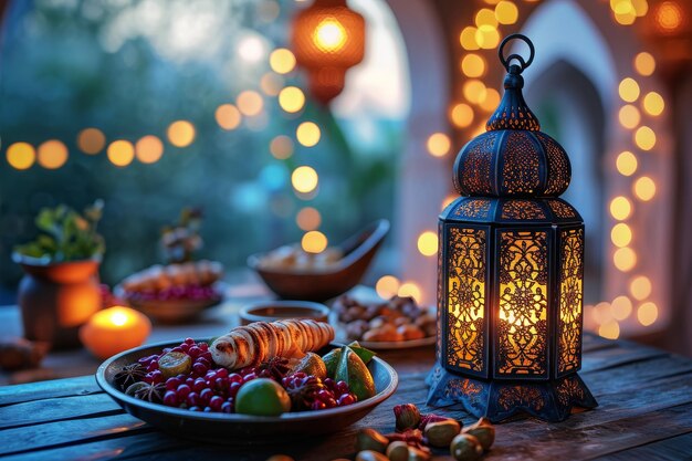 Foto la festa musulmana del mese sacro del ramadan