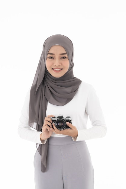 Muslim girl Camera