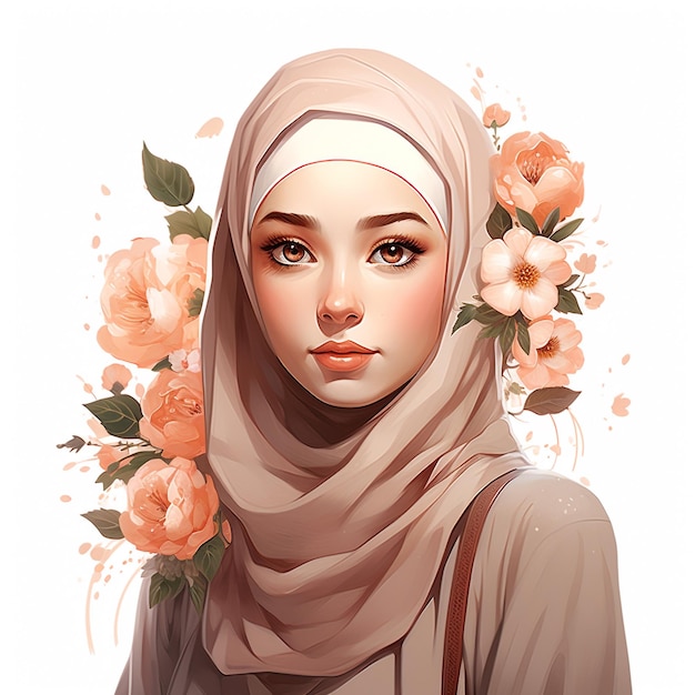 Muslimah Girl Illustrated