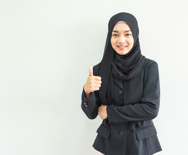 MuslimGirlWorkPortrait