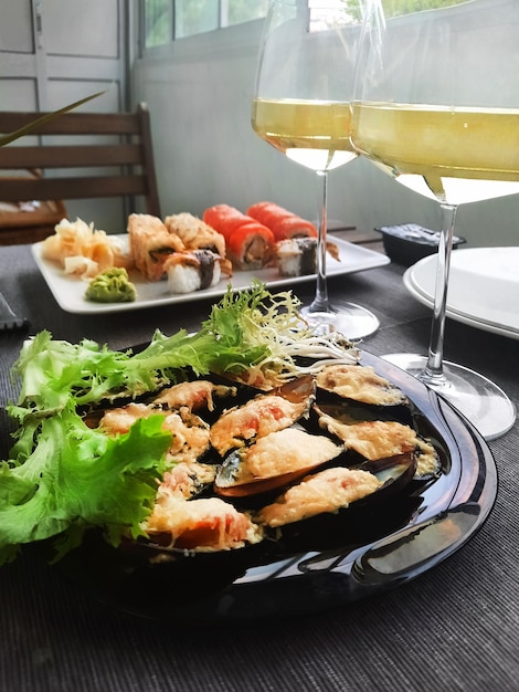 홍합과 일본 음식