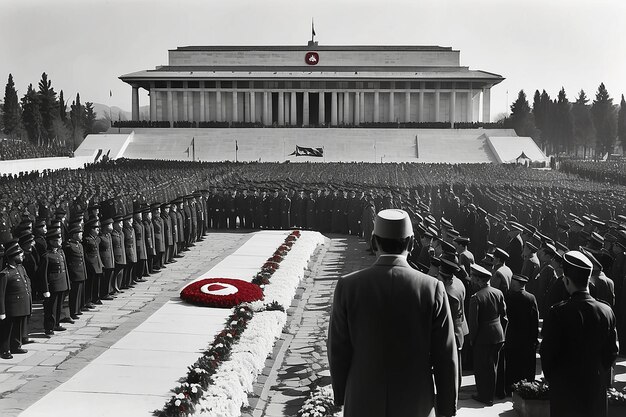 Foto giorno della memoria di mustafa kemal ataturk