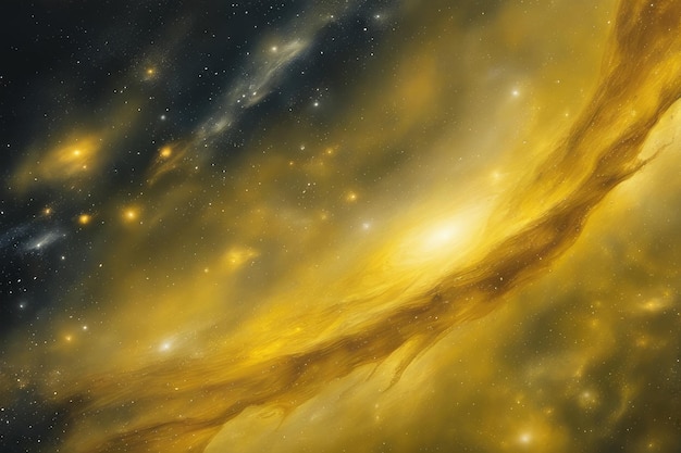 Mustard astral backdrop