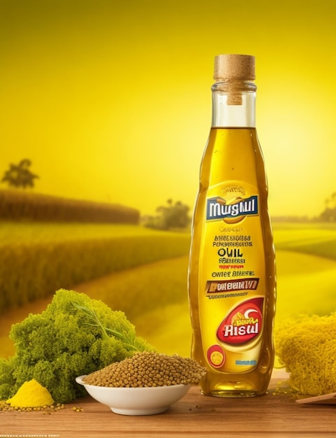 Mustard oil ai image