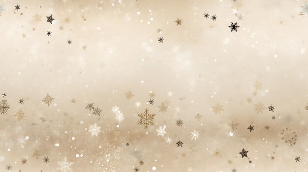 muted christmas background with snowflakes