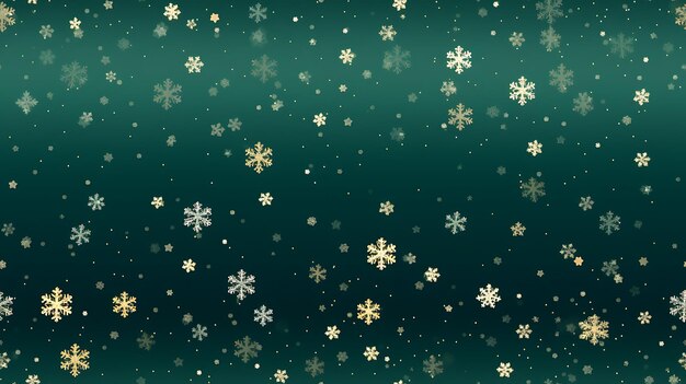 Photo muted christmas background with snowflakes