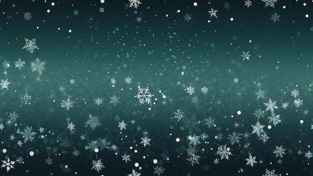 muted christmas background with snowflakes