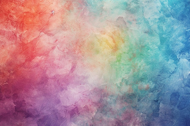 Muted Rainbow Grunge