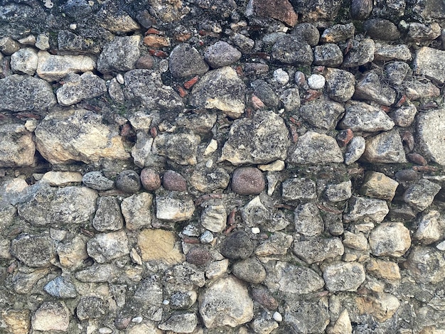 Muur, betonnen muur, stenen muur voor achtergrondafbeelding of render