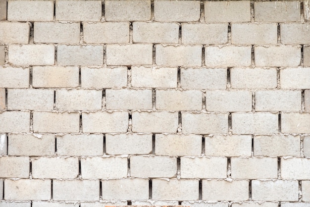 Muur met de baksteen van het cementblok