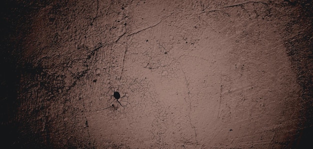 Muur vol krassen Grungy cementtextuur voor achtergrond Enge donkere muurZwarte muur