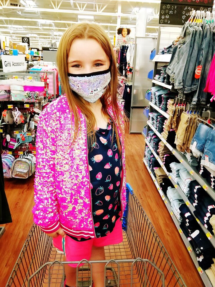 Photo my daughter at walmart