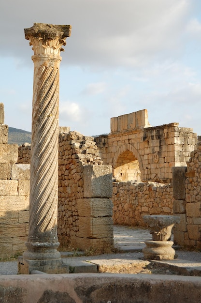 Photo my trip in volubilis in morocco