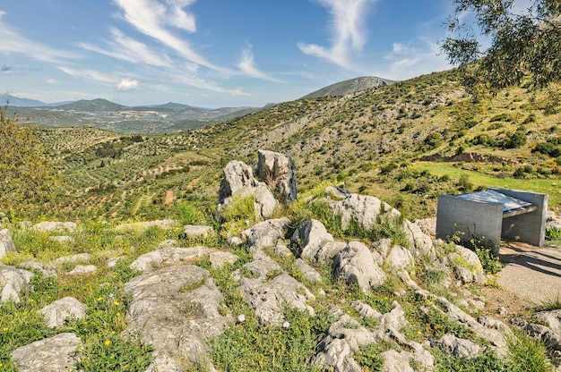 Mycenae in Peloponnese GreeceArgolis