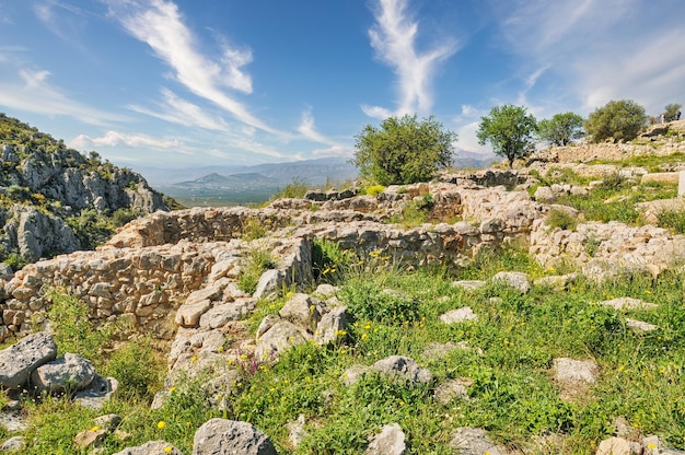 Mycenae in Peloponnese GreeceArgolis