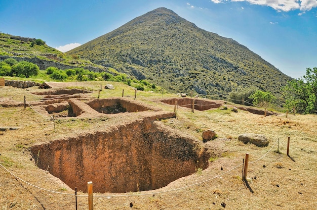 Mycene in Peloponnesos, GriekenlandArgolis