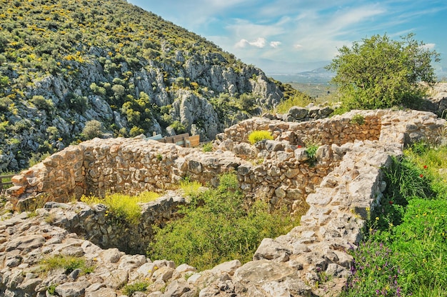 Mycene in peloponnesos, griekenlandargolis