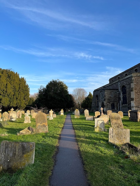 Mysterious English cemetery in Cambridgeshire