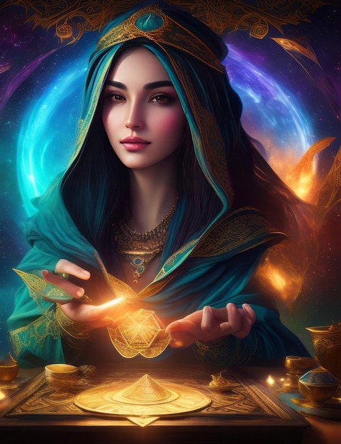 Mysterious fortune teller