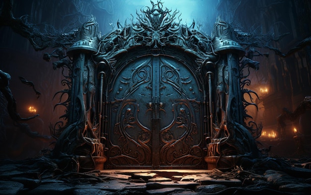 Mysterious Gateway The Forged Iron Portal