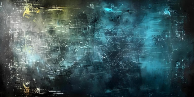 Foto mysterious grungy chalkboard achtergrond voegt intrige toe aan ontwerpen, posters of boekomslagen concept mysterious grungy chalkboard background designs