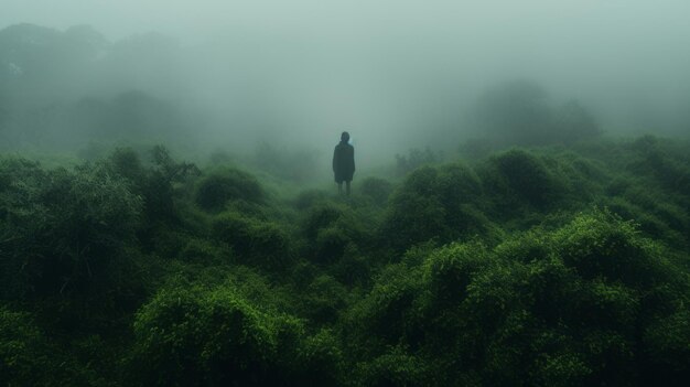 Mysterious Jungle A Captivating Cinematic Exploration Of Green Fog